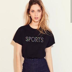 Brand New Monogram Women’s Sports Rhinestone Tee